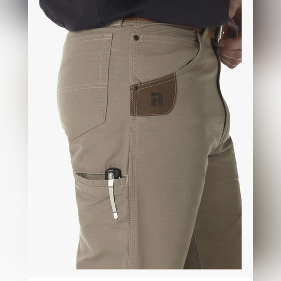 Wrangler Men's Brown Pants.Size 36x32 - Picture 3 of 8